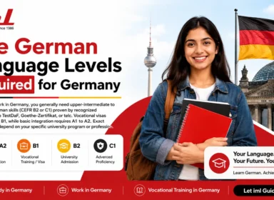 German language levels required for studying, working, and living in Germany
