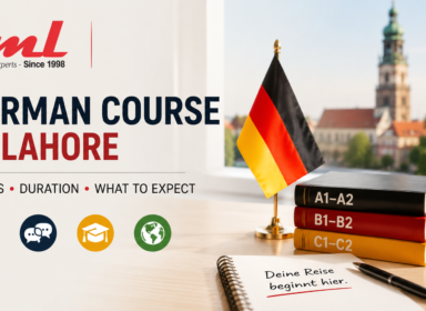 Goethe German exam in Pakistan – A1 to C2 levels, exam preparation and German language certification at IML Institute.
